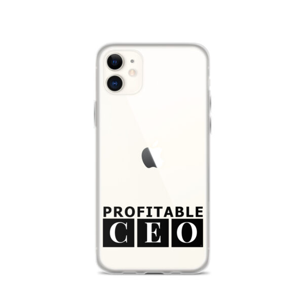 Profitable CEO® Clear Case for iPhone® - Image 6