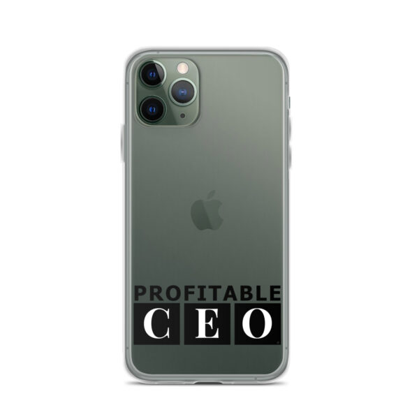 Profitable CEO® Clear Case for iPhone® - Image 4