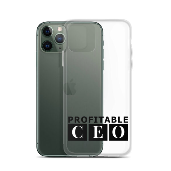 Profitable CEO® Clear Case for iPhone® - Image 5