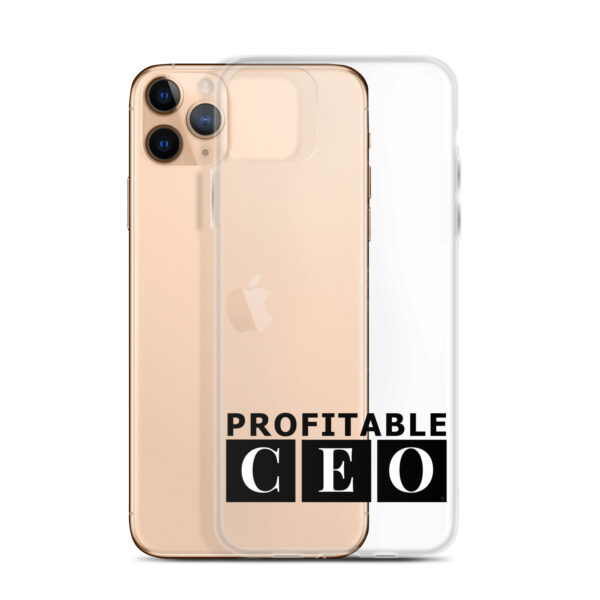 Profitable CEO® Clear Case for iPhone® - Image 3