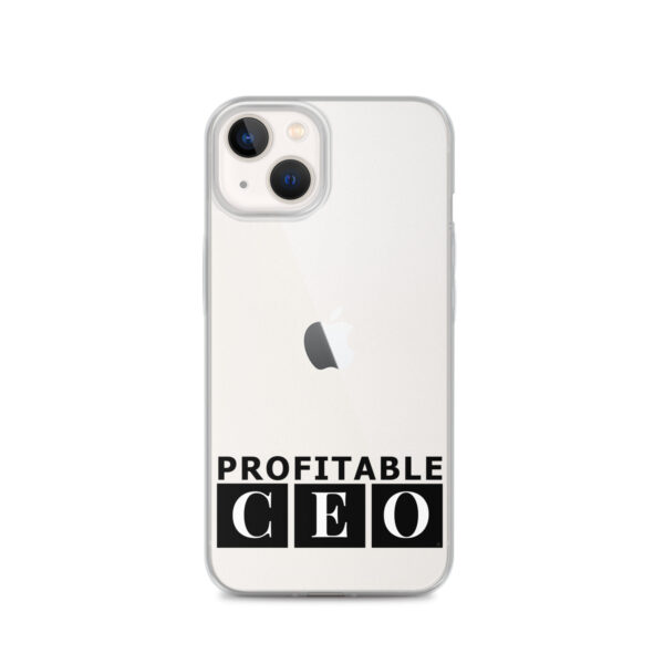 Profitable CEO® Clear Case for iPhone® - Image 21