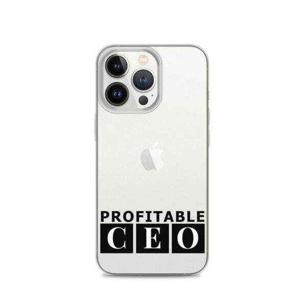 Profitable CEO® Clear Case for iPhone® - Image 19