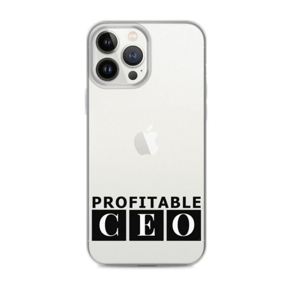 Profitable CEO® Clear Case for iPhone® - Image 17