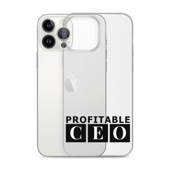 Profitable CEO® Clear Case for iPhone® - Image 18