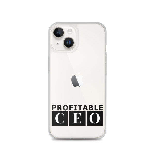 Profitable CEO® Clear Case for iPhone® - Image 29