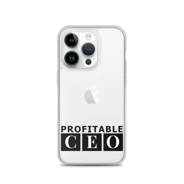 Profitable CEO® Clear Case for iPhone® - Image 27