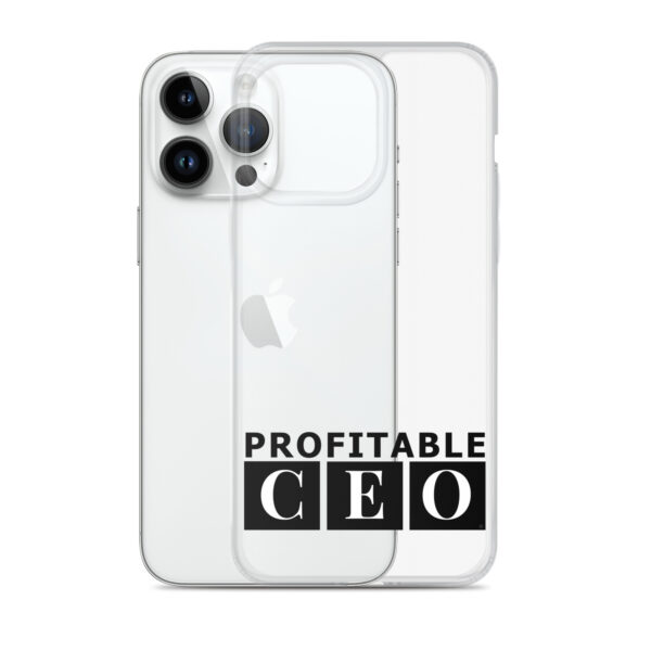 Profitable CEO® Clear Case for iPhone® - Image 26