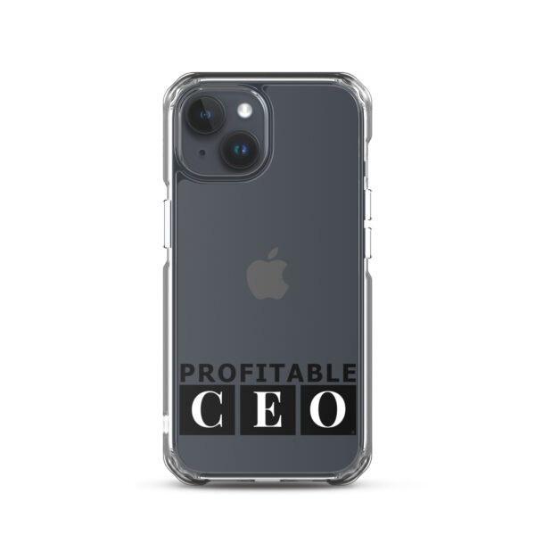 Profitable CEO® Clear Case for iPhone® - Image 37