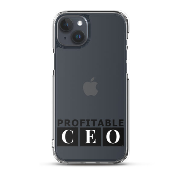 Profitable CEO® Clear Case for iPhone® - Image 31