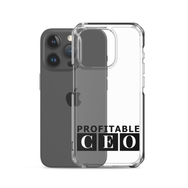 Profitable CEO® Clear Case for iPhone® - Image 36