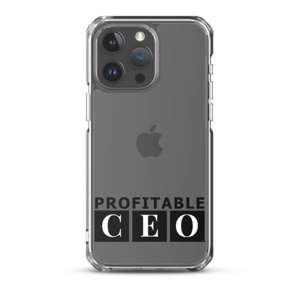 Profitable CEO® Clear Case for iPhone® - Image 33