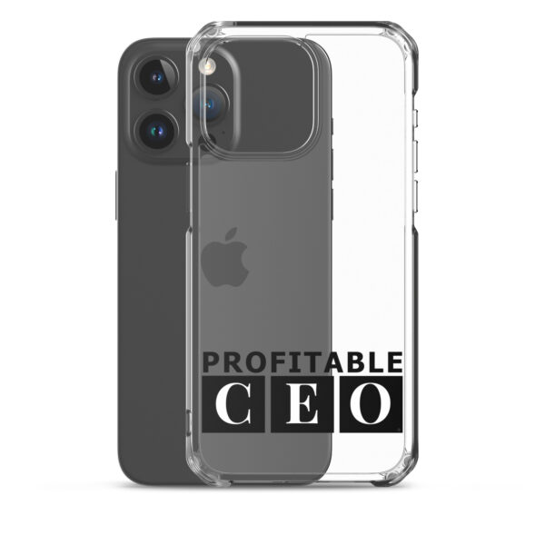 Profitable CEO® Clear Case for iPhone® - Image 34