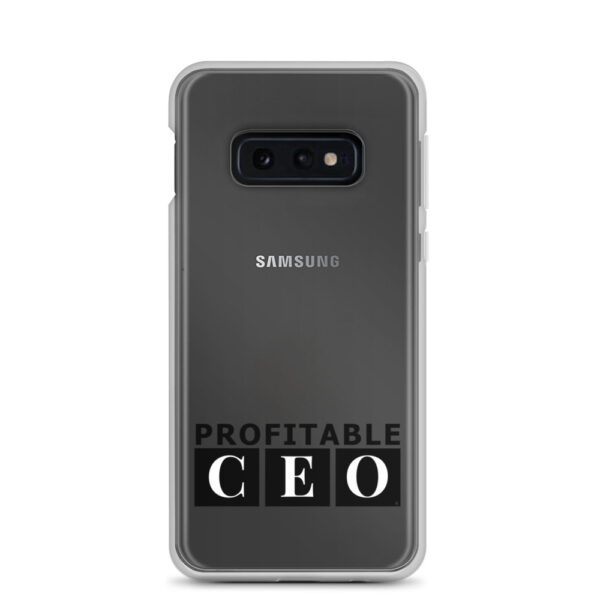 Profitable CEO® Clear Case for Samsung® - Image 5