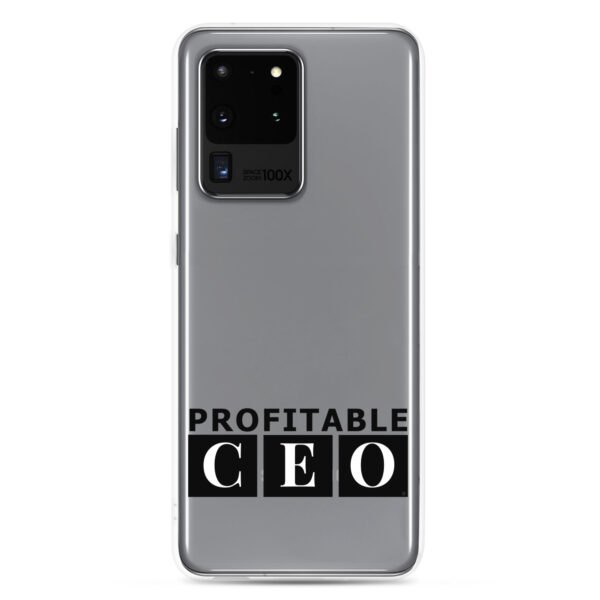 Profitable CEO® Clear Case for Samsung® - Image 9