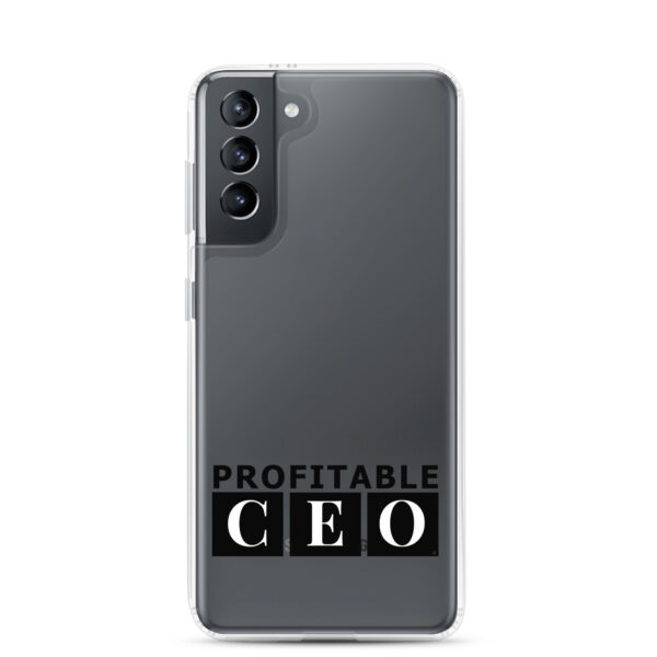 Profitable CEO® Clear Case for Samsung® - Image 17