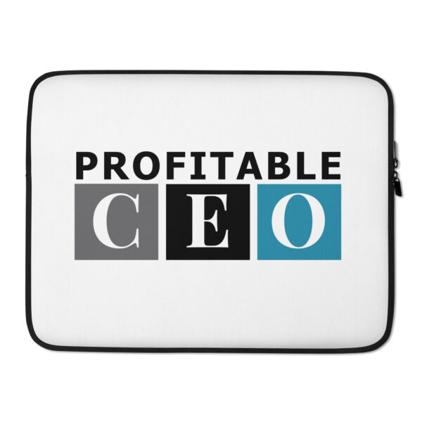 Profitable CEO® Laptop Sleeve-color - Image 2