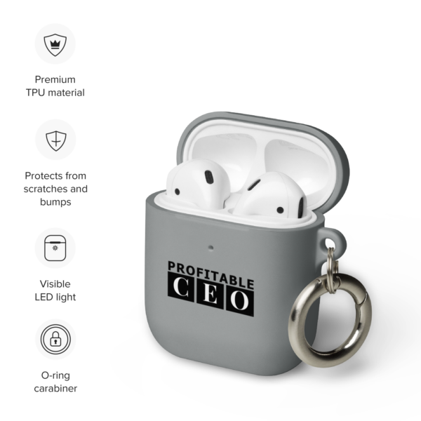 Profitable CEO® Rubber Case for AirPods® - Image 14