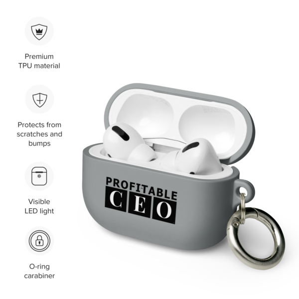 Profitable CEO® Rubber Case for AirPods® - Image 11